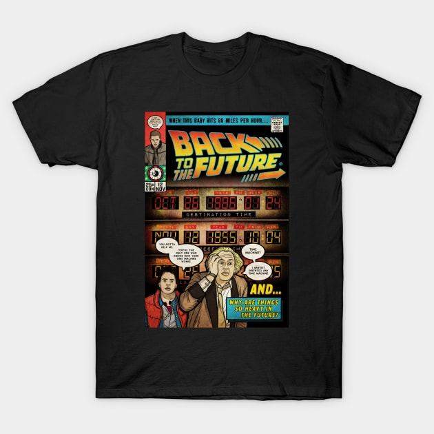 Back to the Future 1 (Culture Creep) T-Shirt by Baddest Shirt Co.